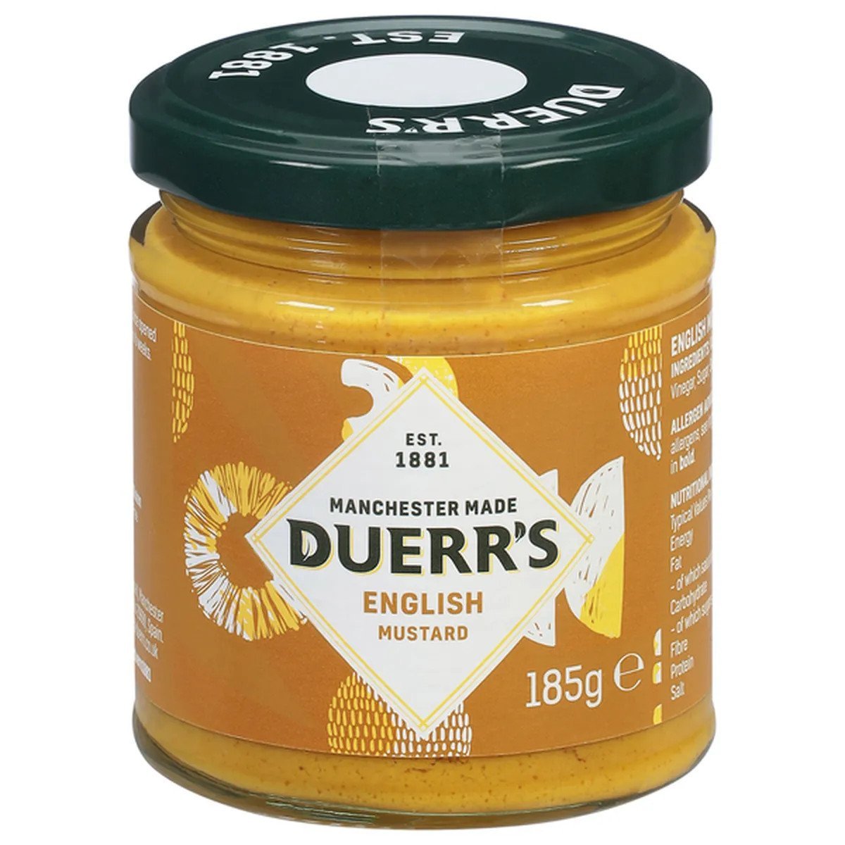 Duerr's Manchester Made English Mustard - 185g