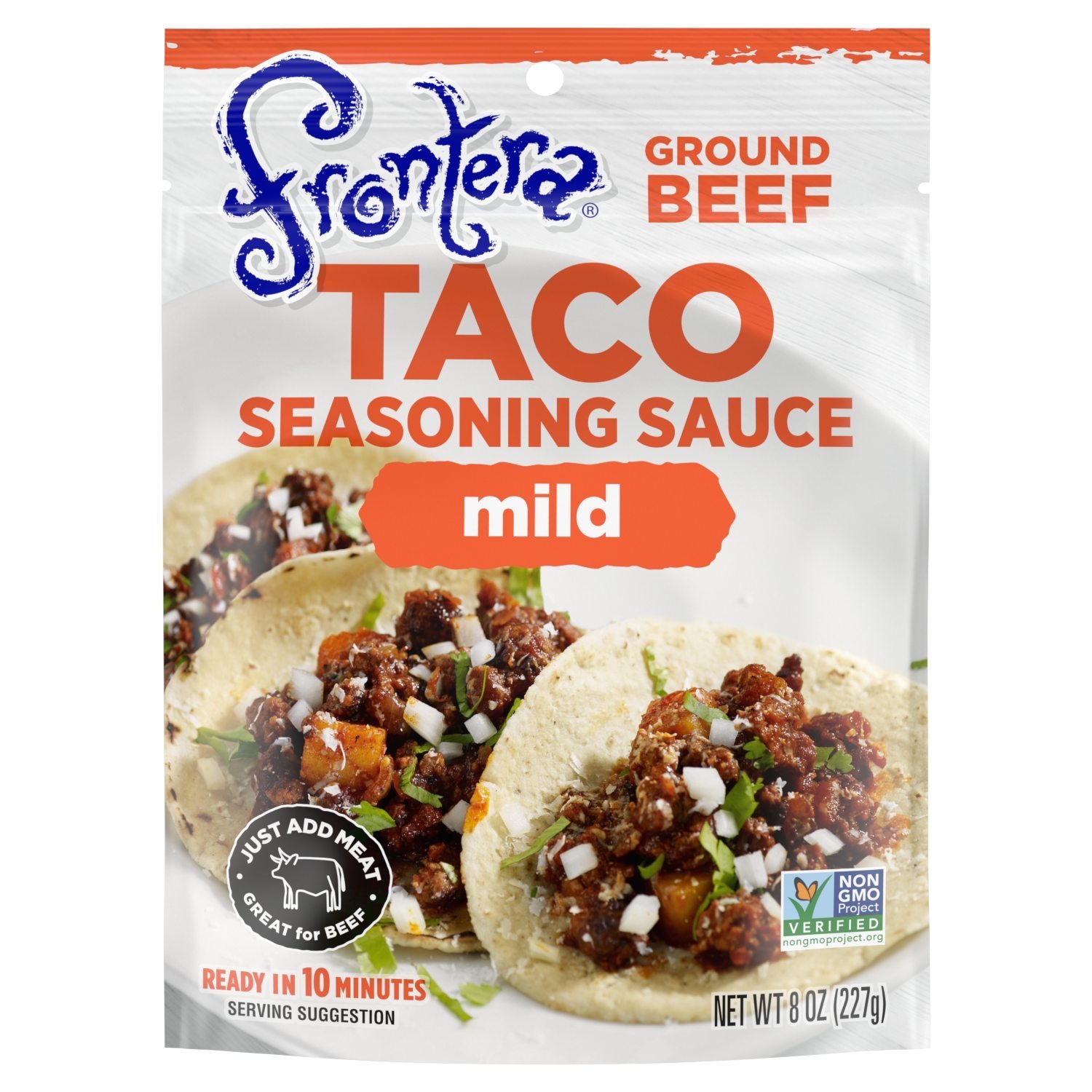 Frontera Ground Beef Taco Seasoning Sauce Mild - 8oz