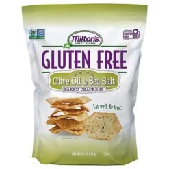 Milton's Gluten Free Olive Oil Crackers -4.5Oz