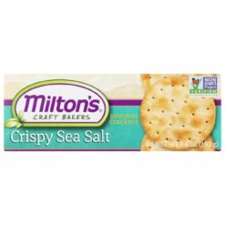 Milton's Craft Bakers Gourmet Crackers Crispy Sea Salt - 6.8oz