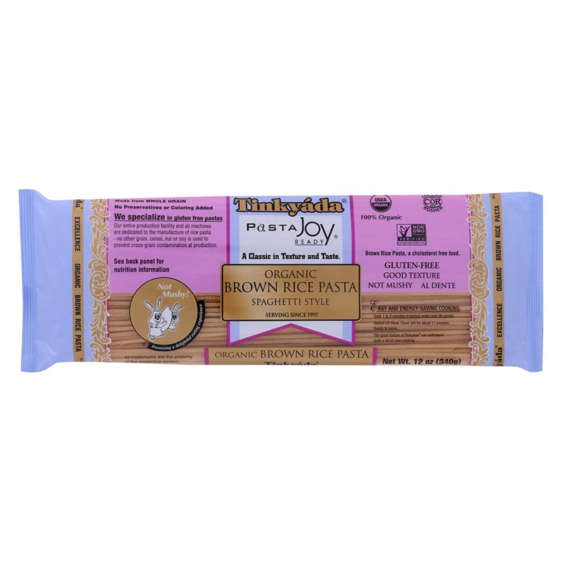 Tinkyada Pasta Organic Brown Rice Spaghetti -12 OZ