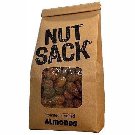 Nut Sack Roasted & Salted Almonds - 12oz