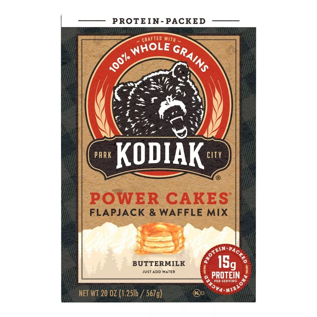 Kodiak Power Cakes Flapjack & Waffle Mix - 20oz