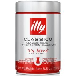 Illy Classico Classic Roast Coffee Preparation Ground - 8.8oz