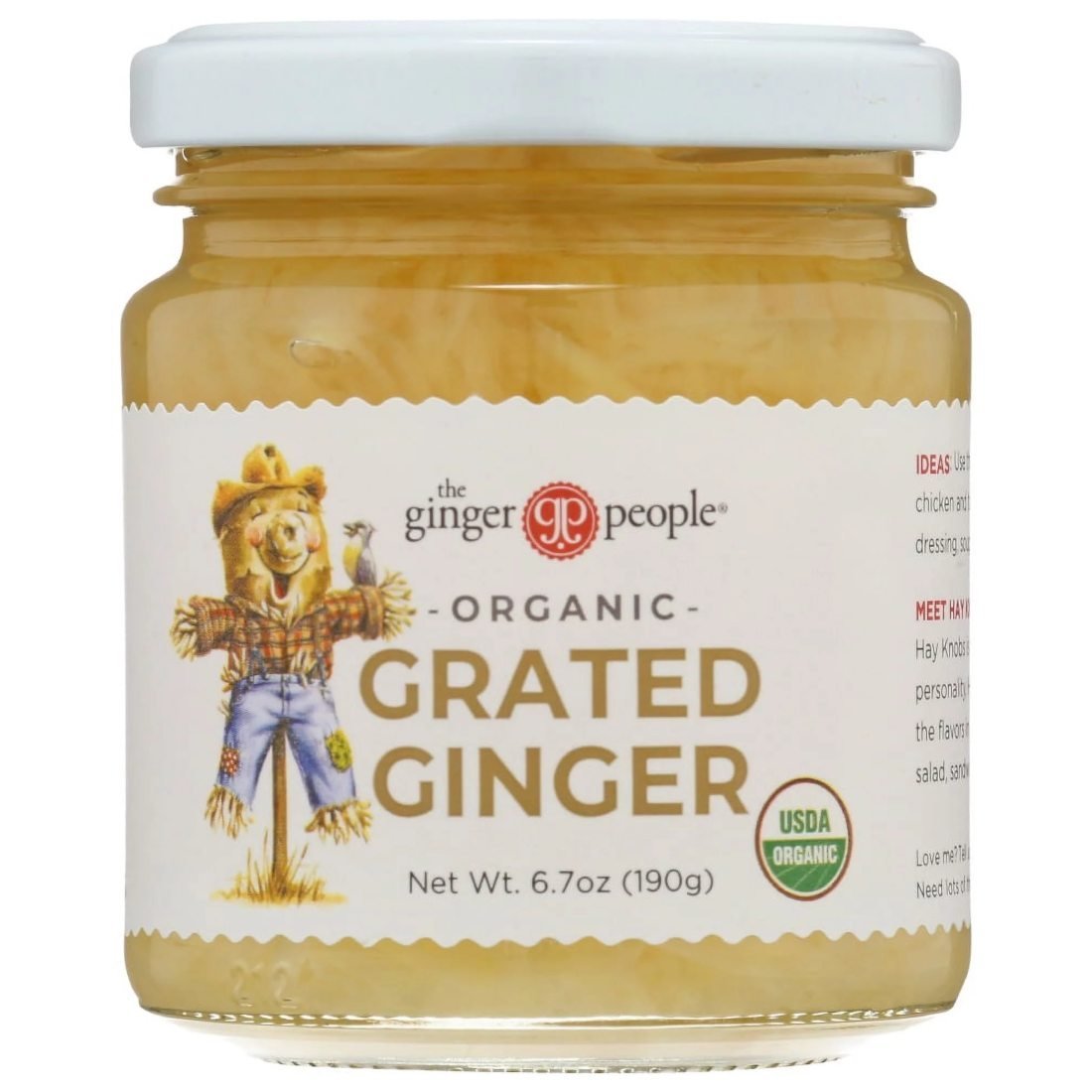 The Ginger People Organic Grated Ginger - 6.7oz