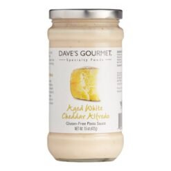 Dave's Gourmet Foods Aged White Cheddar Alfredo Sauce - 15oz