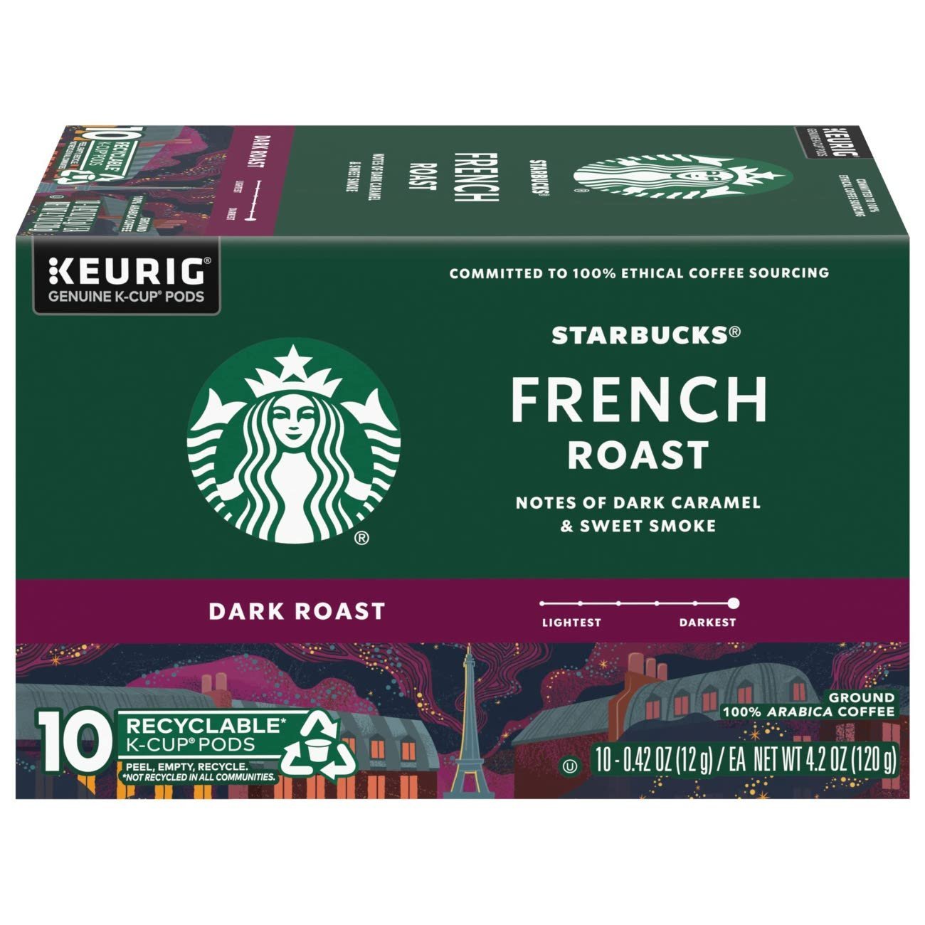 Starbucks Single Serve French Roast Coffee - 4.2Oz