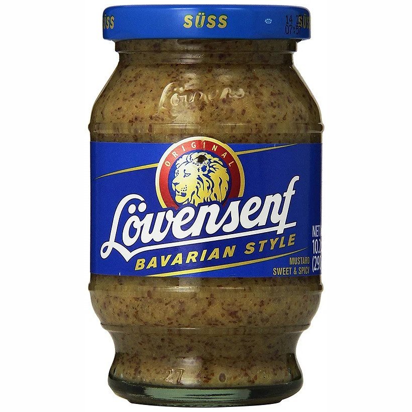 Lowensenf Bavarian Style Sweet & Spicy Mustard - 10.05oz