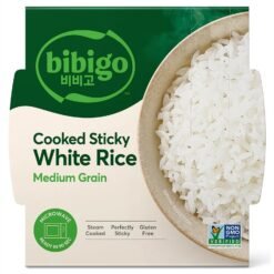 Bibigo Cooked Sticky White Rice Medium Grain - 7.4oz