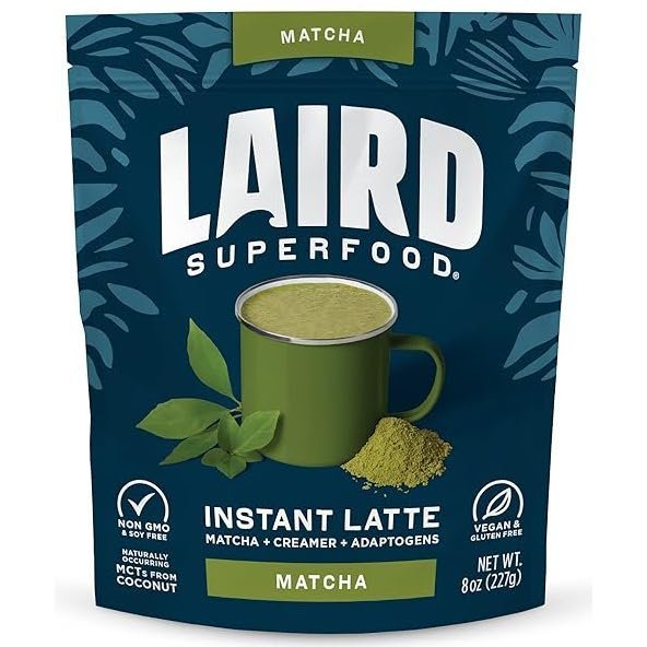 Laird SuperFood Instant Latte Matcha - 8oz