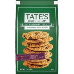 Tates Cookies Oatmeal Raisin - 7oz