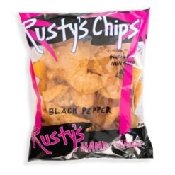 Rusty's Chips Black Pepper w/ Sea Salt - 3oz