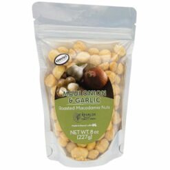 Ahualoa Family Farms Maui Onion & Garlic Roasted Macadamia Nuts - 8oz