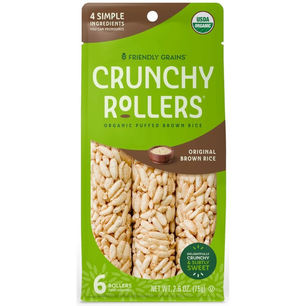 Crunchy Rice Rollers Original Brown Rice