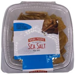 Baba Foods Pita Chips Sea Salt - 16oz