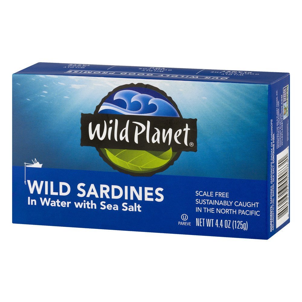 Wild Planet Wild Sardines in Water - 4.4 Oz