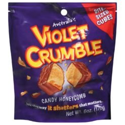 Violet Crumble Chocolate Bite Size Cubes - 6oz