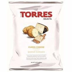 Torres Premium Potato Chips Cured Cheese - 1.76oz