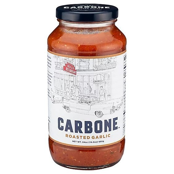 Carbone Pasta Sauce Roasted Garlic - 24oz