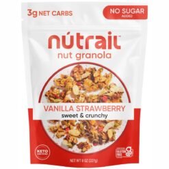 Nutrail Nut Granola Vanilla Strawberry - 8oz