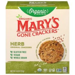 Marys Gone Crackers Herb Original - 4oz