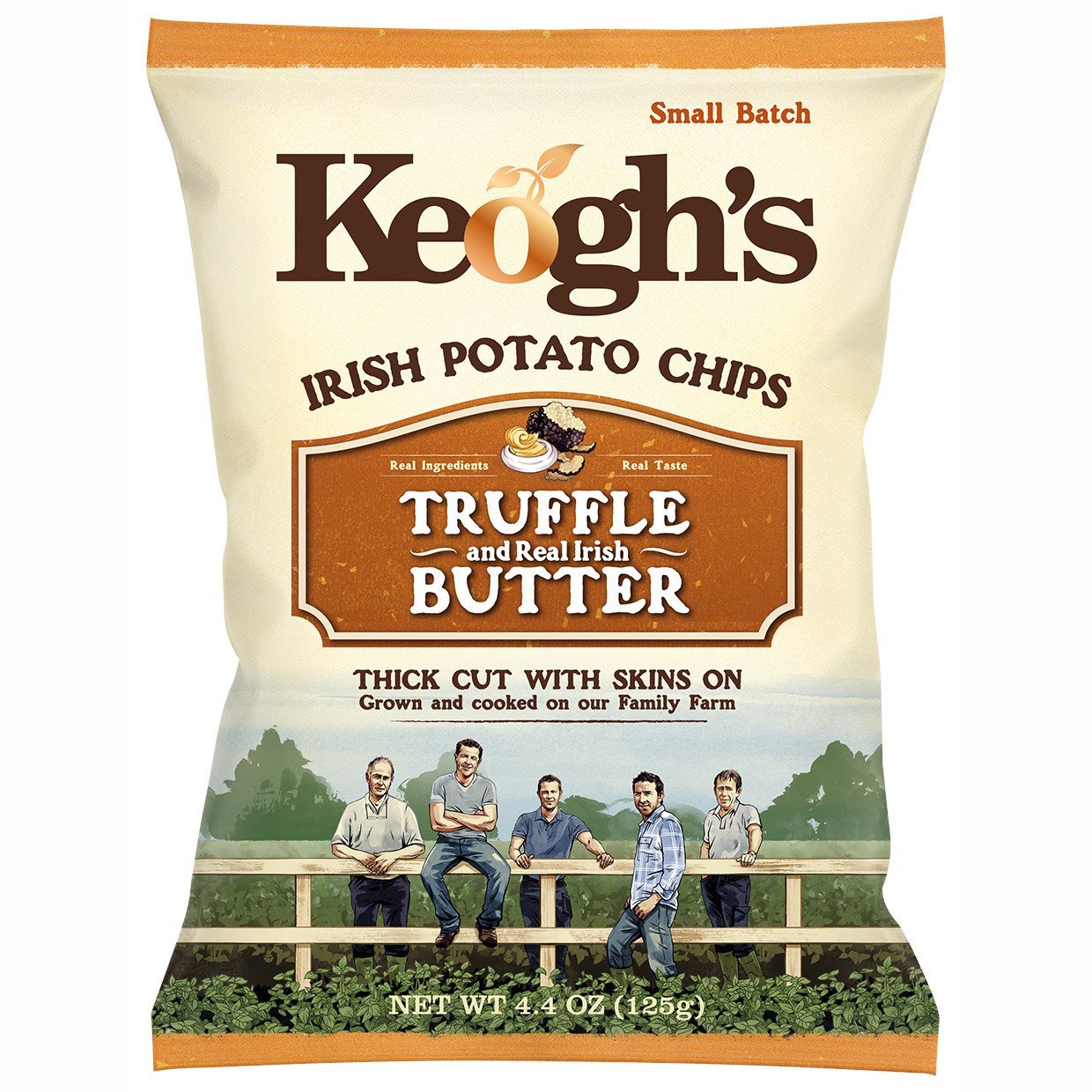 Keogh's Irish Potato Chips Truffle & Real Irish Butter - 4.4oz