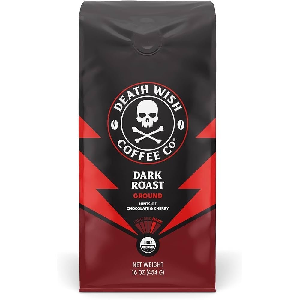 Death Wish Ground Coffee - 16 Oz