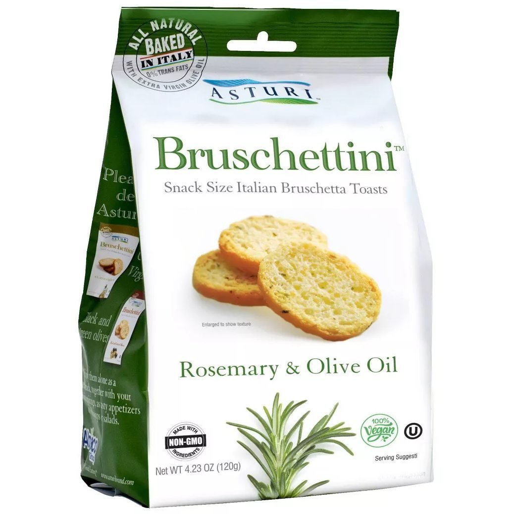 Asturi Bruschetta Rosemary - 4.23Oz