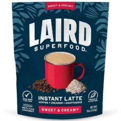 Laird SuperFood Instant Latte Sweet & Creamy - 8oz