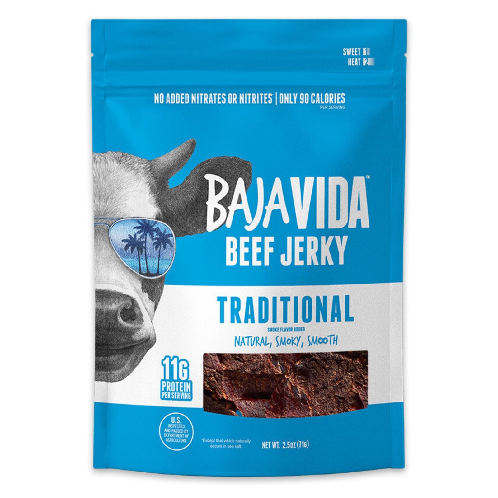 Bajavida Beef Jerky Traditional - 2.5oz