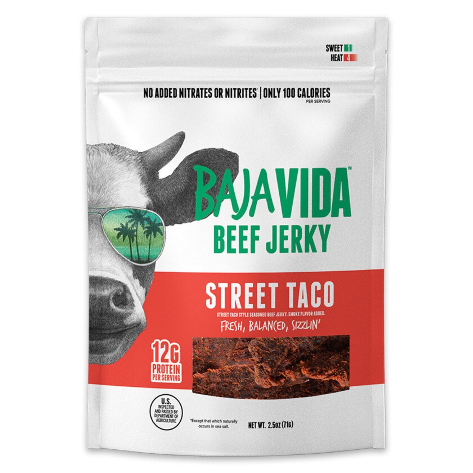 Bajavida Beef Jerky Street Taco - 2.5oz