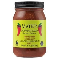 Mateos Salsa Gourmet Mild Gf Nat - 16 Oz