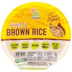 Minsley Cooked Brown Rice - 7.4oz