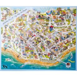 Puzzle - Manhattan Beach - 500 Pieces