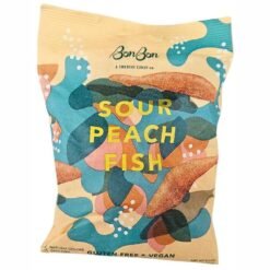 Bon Bon Swedish Candy Co. Sour Peach Fish - 5.2oz