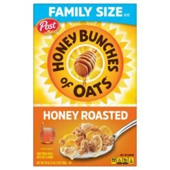 Post Honey Bunches Of Oats Honey Roasted Family Size - 18oz
