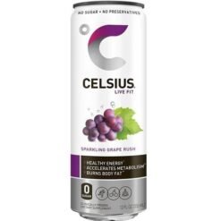 Celsius Live Fit Sparkling Grape Rush - 12oz