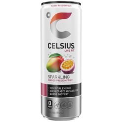 Celsius Live Fit Sparkling Mango Passionfruit - 12oz