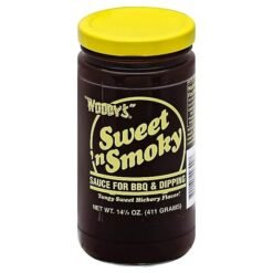 Woodys Sweet N Smokey Sauce - 14.5Oz